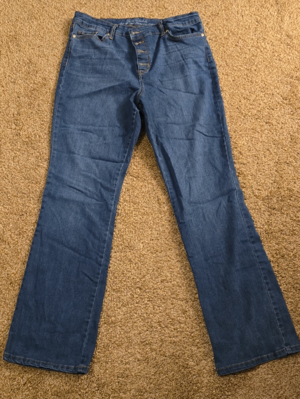 Gloria Vanderbilt Indigo Flare Jeans
